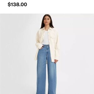 LEVIS XL Flood jeans.